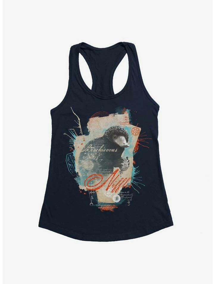 Hot Sale ๐ Fantastic Beasts Niffler ๐ง Girls Tank Top ๐คฉ - Image 3
