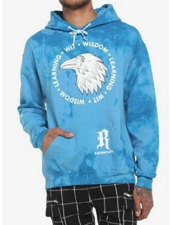 New 🤩 Harry Potter Ravenclaw House Red Tie-Dye Hoodie 🥰