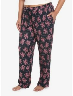 Buy 🤩 Harry Potter Gryffindor Pajama Pants Plus Size 🎁