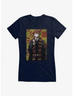 Cheapest 🎉 Harry Potter Ron Anime Style 👧 Girls T-Shirt 💯