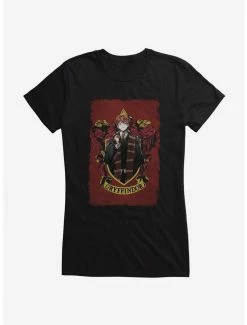 Promo 👏 Harry Potter Ron Gryffindor Anime Style 👧 Girls T-Shirt 🌟