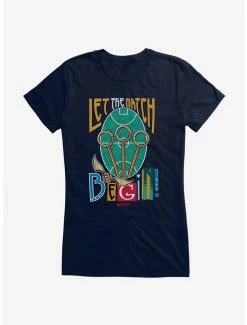 Brand new ❤️ Harry Potter Let The Match Begin 👧 Girls T-Shirt 😀