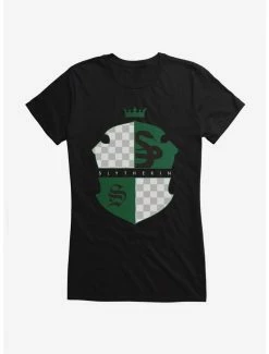 Best deal 🎁 Harry Potter Slytherin 🧥 Coat Of Arms 👧 Girls T-Shirt 🌟