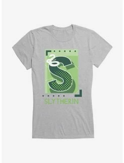 Deals 🌟 Harry Potter Slytherin S 👧 Girls T-Shirt 💯