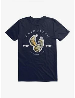 Buy 🛒 Harry Potter Watercolor Quidditch Golden Snitch T-Shirt 🤩