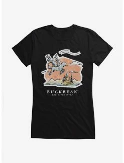 Hot Sale 👍 Harry Potter Watercolor Hippogriff Buckbeak 👧 Girls T-Shirt 🧨