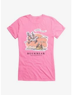Wholesale 🎉 Harry Potter Watercolor Hippogriff Buckbeak 👧 Girls T-Shirt 🛒