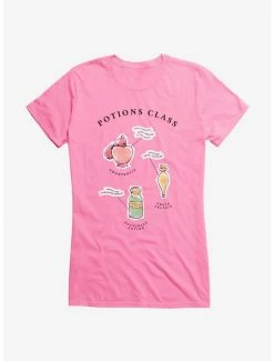 Promo 🔥 Harry Potter Watercolor Potions Class 👧 Girls T-Shirt 🎁