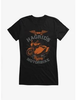 Best reviews of 🎁 Harry Potter Hagrid's Flying Motorbike Bronze Icon 👧 Girls T-Shirt 👍