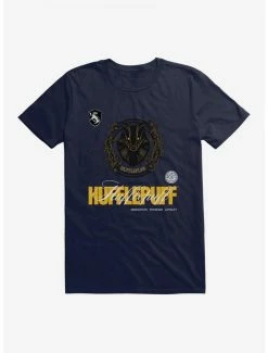 Wholesale 🧨 Harry Potter Hufflepuff Seal Motto T-Shirt ✔️