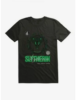 New 🧨 Harry Potter Slytherin Seal Motto T-Shirt 🔔