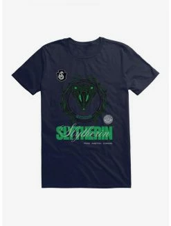 Deals 🧨 Harry Potter Slytherin Seal Motto T-Shirt 🤩