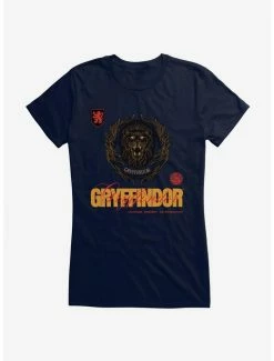 Cheapest ✨ Harry Potter Gryffindor Seal Motto 👧 Girls T-Shirt 🎉