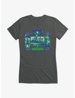 Outlet ⌛ Harry Potter Halls Of Hogwarts 👧 Girls T-Shirt 🎁