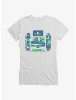 Budget 🎁 Harry Potter Halls Of Hogwarts 👧 Girls T-Shirt 😀