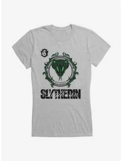 Cheap 👍 Harry Potter Slytherin Seal Motto 👧 Girls T-Shirt 👏