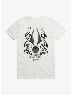 Top 10 ✔️ Harry Potter Snitch Open At The Close T-Shirt 🛒