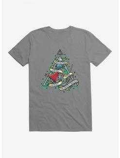 Brand new 🥰 Harry Potter Deathly Hallows Tattoo Graphic T-Shirt ⌛