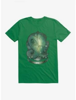 New 🔥 Harry Potter Slytherin Crest Illustrated T-Shirt ✨