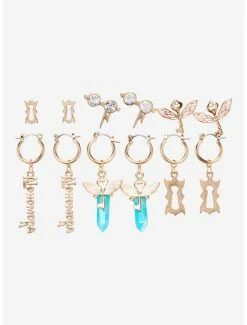 Best Sale 🧨 Harry Potter Winged Keys Earring Set 🔔