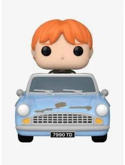 Cheap ๐ Funko Harry Potter Pop! Rides Ron Weasley In Flying Car Vinyl Figure โจ