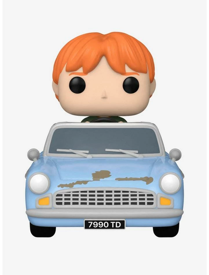 Cheap ๐ Funko Harry Potter Pop! Rides Ron Weasley In Flying Car Vinyl Figure โจ