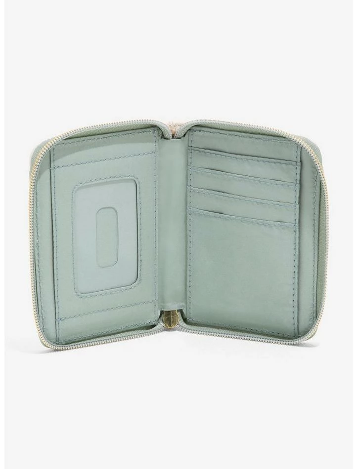 Buy ๐ Loungefly Harry Potter Deathly Hallows Floral Mini Zipper Wallet ๐ - Image 3