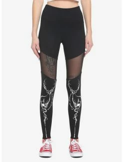 Flash Sale 🤩 Harry Potter Patronus Spell Mesh Leggings ⭐