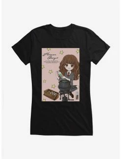Brand new ⭐ Harry Potter Hermione Cleverness Quote 👧 Girls T-Shirt 🔔