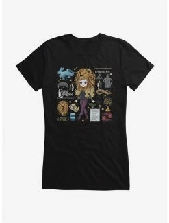 Promo ✨ Harry Potter Luna Icons Lion Hat 👧 Girls T-Shirt 🧨