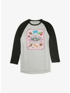 Best reviews of 💯 Harry Potter Honeydukes Sweet Shop Raglan 👏