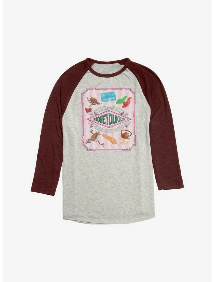 Outlet ๐ Harry Potter Honeydukes Sweet Shop Raglan ๐งจ