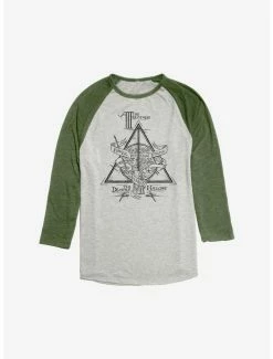 Wholesale 🌟 Harry Potter The Deathly Hallows Raglan 🥰