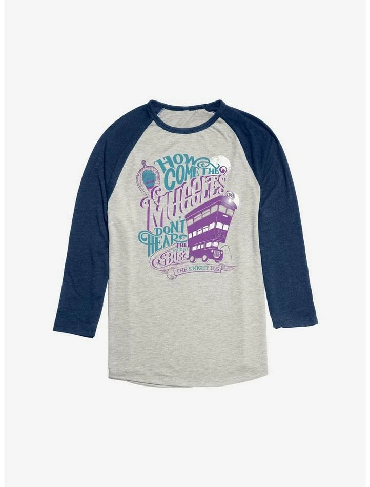 Deals ❤️ Harry Potter The Knight Bus Raglan ✨