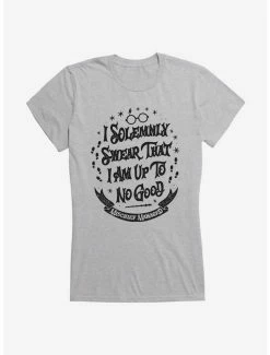 Best deal 🎉 Harry Potter Solemnly Swear No Good 👧 Girls T-Shirt ❤️