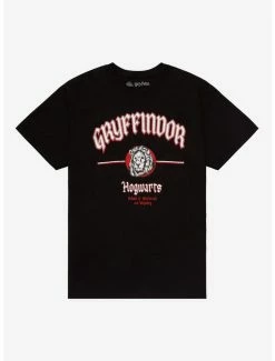 Cheapest 🥰 Harry Potter Gryffindor Mascot T-Shirt 👍