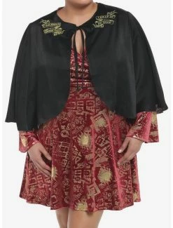 Hot Sale 🌟 Harry Potter Marauder's Map 👧 Girls Capelet 🌟