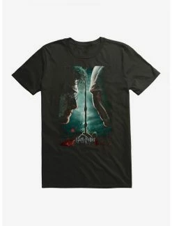 Flash Sale 😀 Harry Potter Deathly Hallows Part 2 Movie Poster T-Shirt ✔️