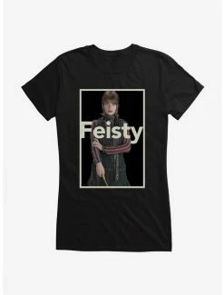 Promo ⌛ Harry Potter Fiesty Tonks 👧 Girls T-Shirt 😍