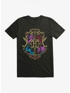 Discount 👍 Harry Potter Color Shield T-Shirt 🎉