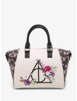 Wholesale 😍 Loungefly Harry Potter Floral Satchel Bag 😀