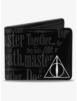 Brand new ๐ Harry Potter TogeTher They Make One Master of Death Bifold Wallet ๐คฉ