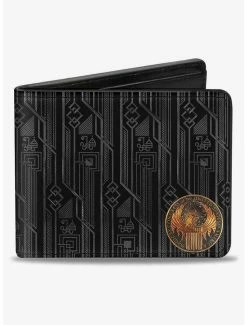 Outlet 👏 Fantastic Beasts MACUSA Seal Fantastic Beasts Logo Bifold Wallet 👍