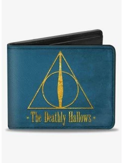 Hot Sale ⭐ Harry Potter The Deathly Hallows Symbol Bifold Wallet 😍