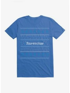 Hot Sale 😍 Harry Potter Ravenclaw Ugly ❄ Christmas Pattern T-Shirt 🎉