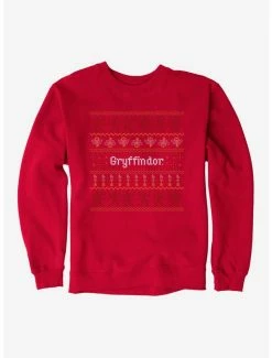 Discount 🎉 Harry Potter Gryffindor Ugly 🎁 Christmas Pattern Sweatshirt 💯
